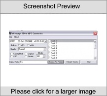 eConcept CD to MP3 Converter Screenshot